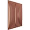Ekena Millwork 19 5/8in. W x 19 5/8in. H Saturn EnduraWall Decorative 3D Wall Panel Covers 2.67 Sq. Ft. WP20X20SAFCP - alternate 3